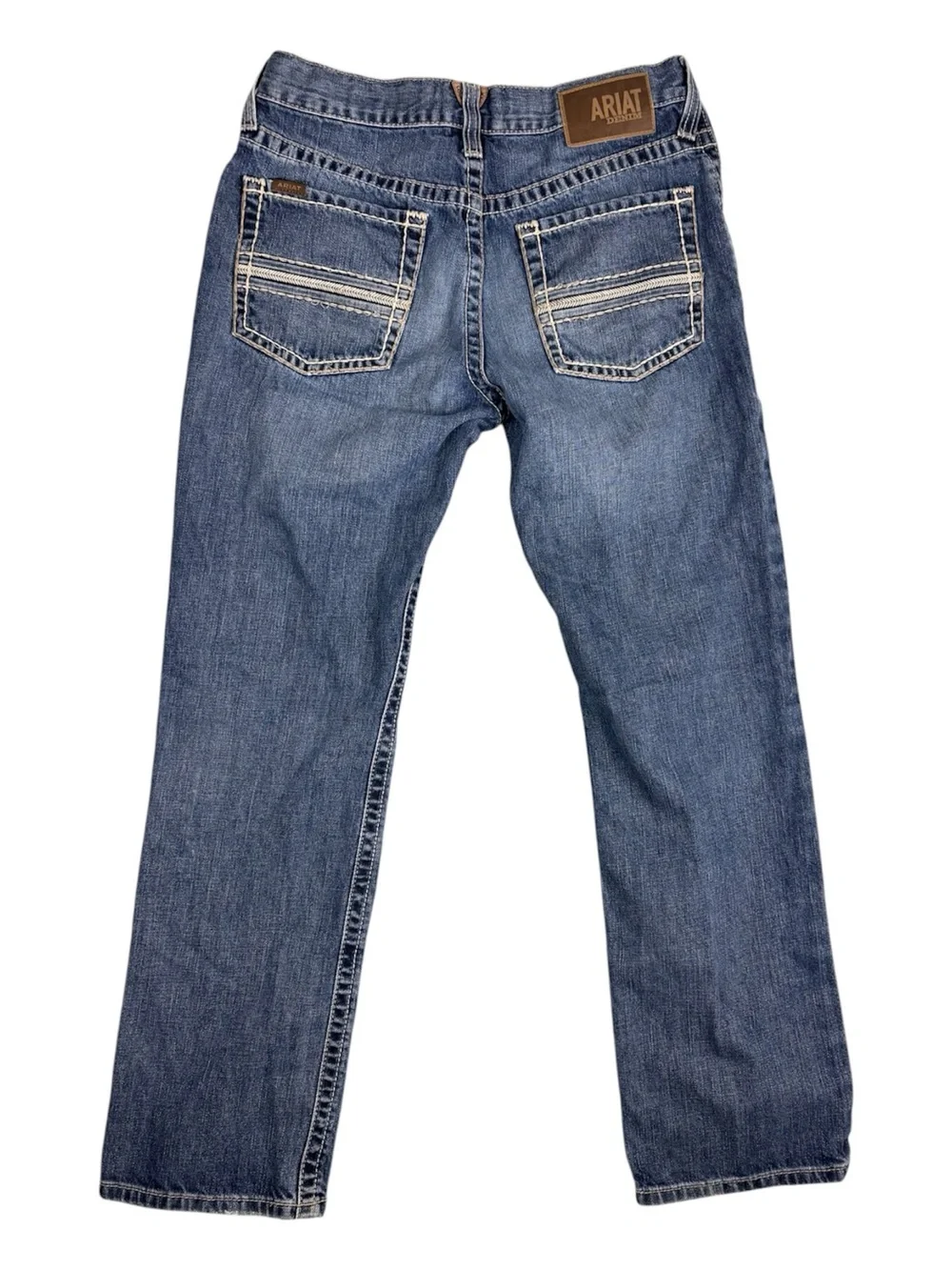 Ariat Jeans Mens 31X32 Blue M2 Traditional Relaxed Boot Cut Denim Western Cowboy
